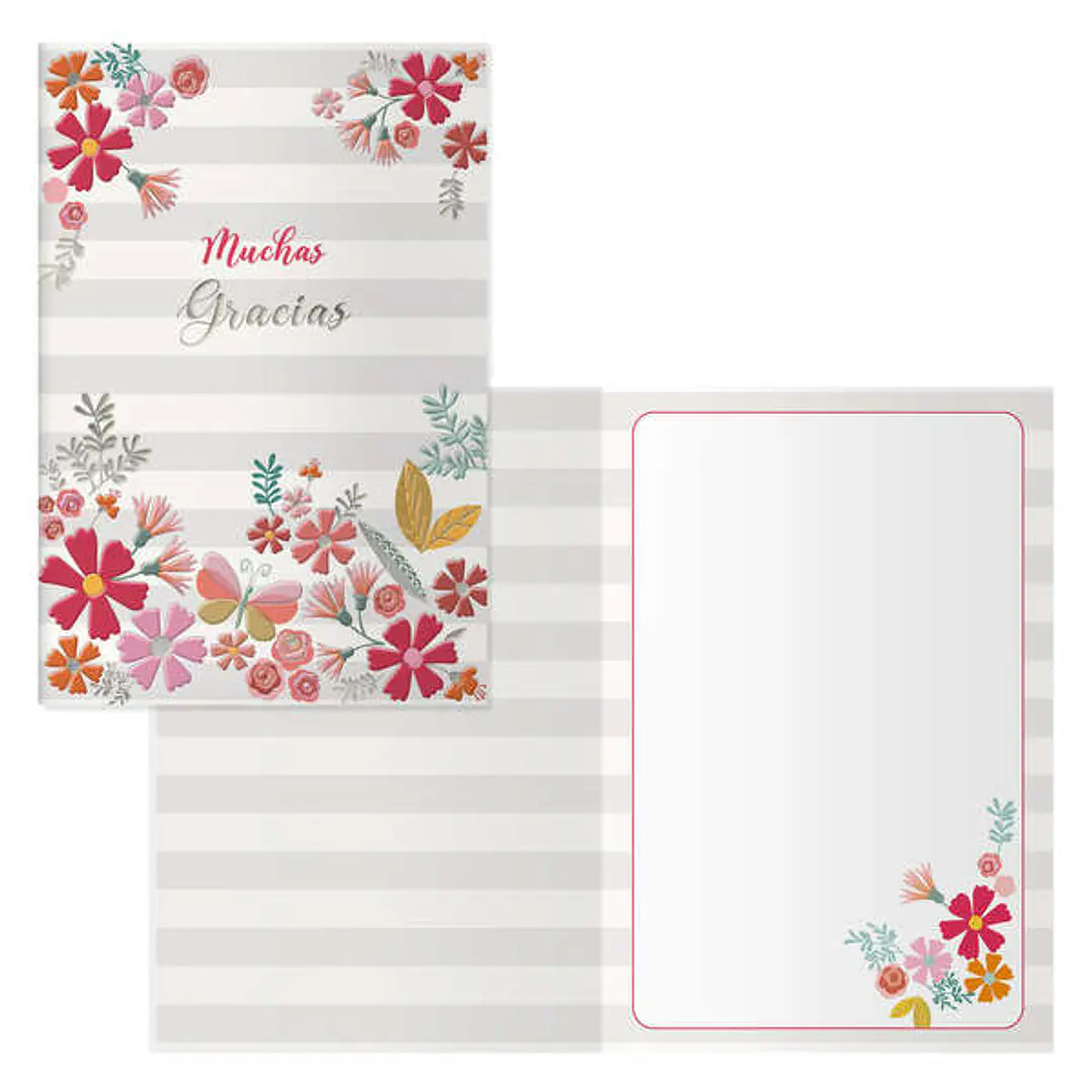 Dohe Pack de 6 Tarjetas de Felicitacion - 11.5x17cm - Impresion a Todo Color - Estampaciones con Pelicula de Color - Estampacion en Seco - Papel Offse 1