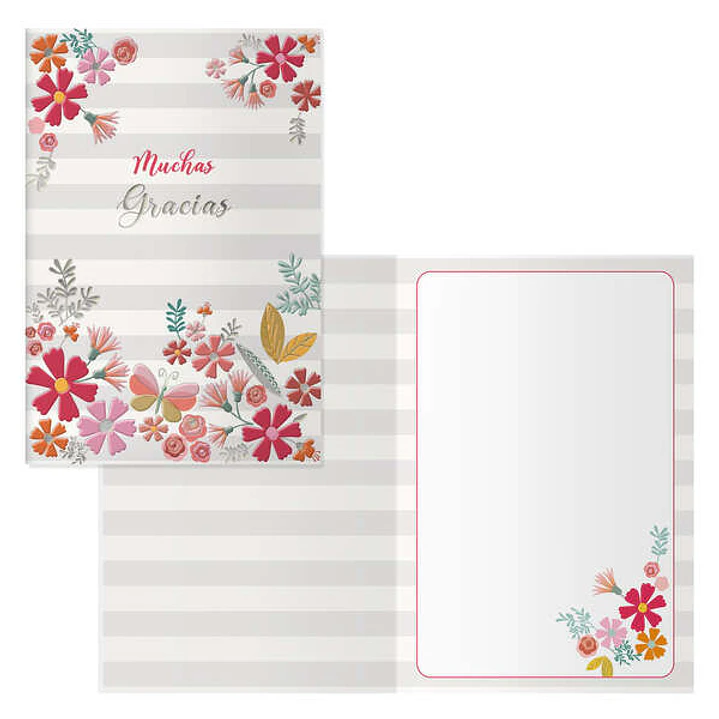 Dohe Pack de 6 Tarjetas de Felicitacion - 11.5x17cm - Impresion a Todo Color - Estampaciones con Pelicula de Color - Estampacion en Seco - Papel Offse 1