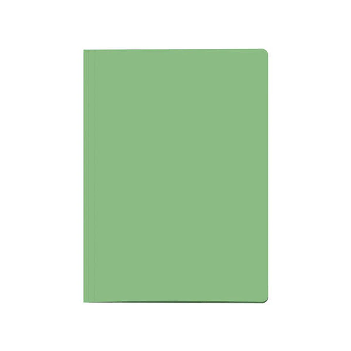 Dohe Pack de 50 Subcarpetas de Cartulina - Tamaño Folio - Ranura para Fastener - Color Verde Claro 1