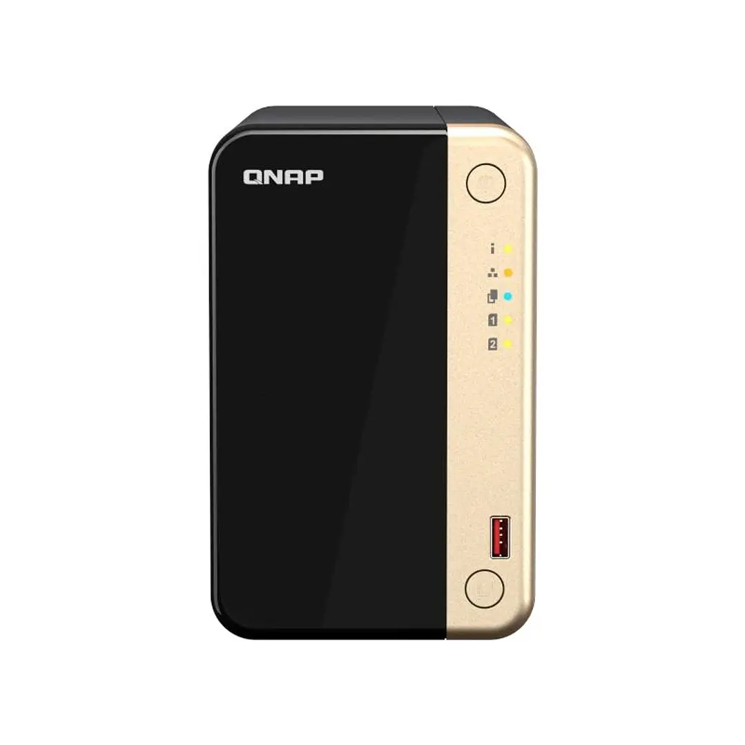 QNAP TS-264-8G NAS 2xHDD-Bay 2x2.5GbE 4xUSB 1