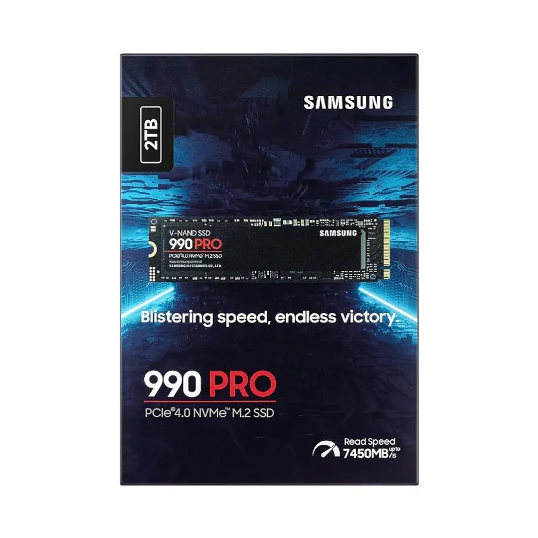 Samsung 990 PRO SSD 2TB PCIe 4.0 NVMe M.2 2