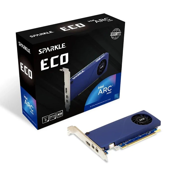 SPARKLE VGA INTEL ARC A310 ECO 4GB DDR6 LP Bracket 1