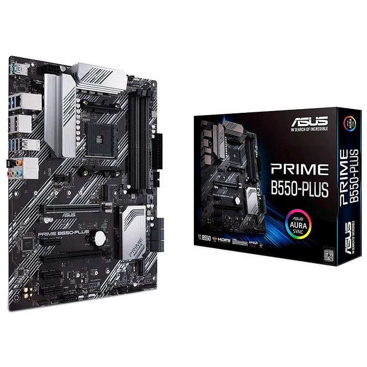 ASUS Placa Base PRIME B550-PLUS ATX AM4 1
