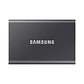 Samsung T7 SSD Externo 2TB NVMe USB 3.2  Gris - thumbnail 1