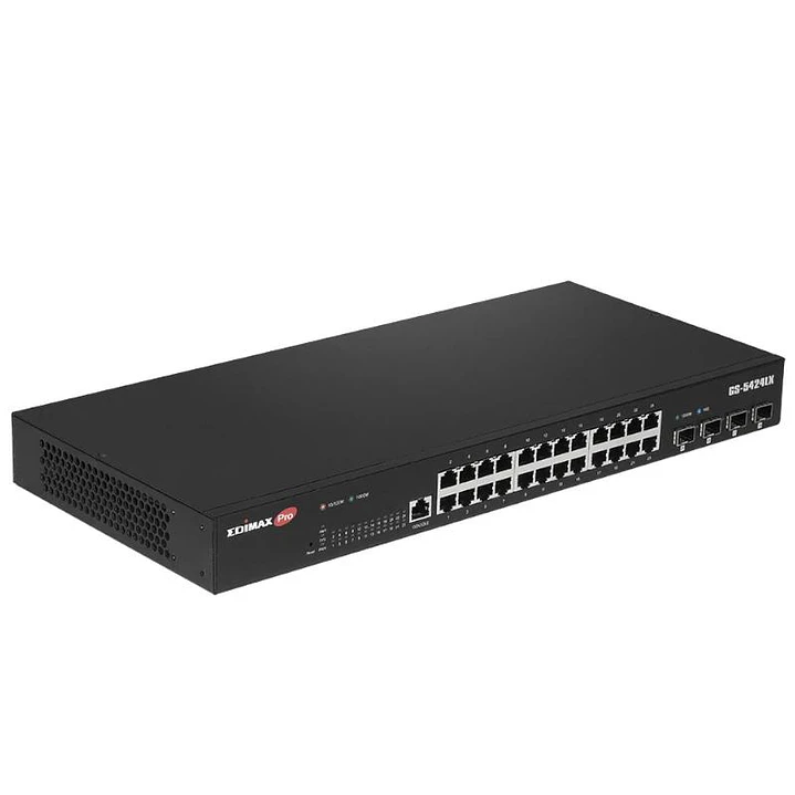 Edimax GS-5424LX 24xGb 4x10Gb SFP+ 1xConsola 2