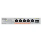 Zyxel XMG-105 Switch 5x2,5G 1xSFP+ PoE++ Desktop - Thumbnail 2