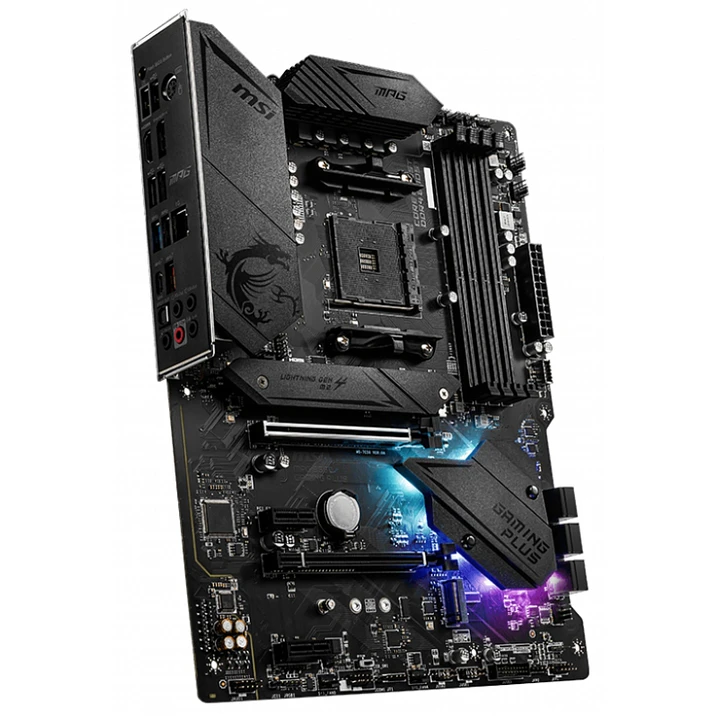 MSI Placa Base MPG B550 GAMING PLUS DDR4 ATX AM4 3