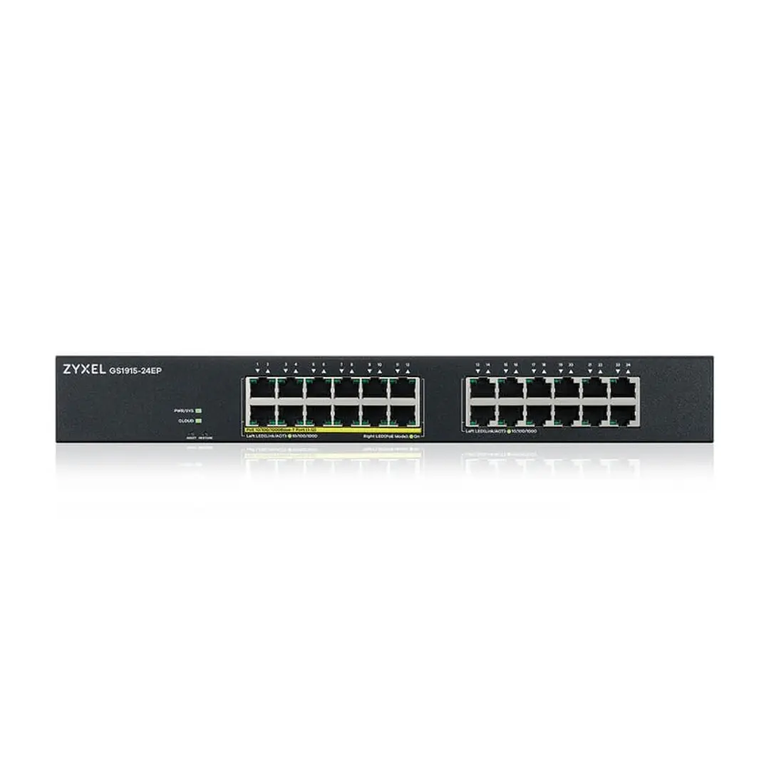 ZyXEL GS1915-24EP Switch 24xGbE (12 PoE) 130W Neb 1