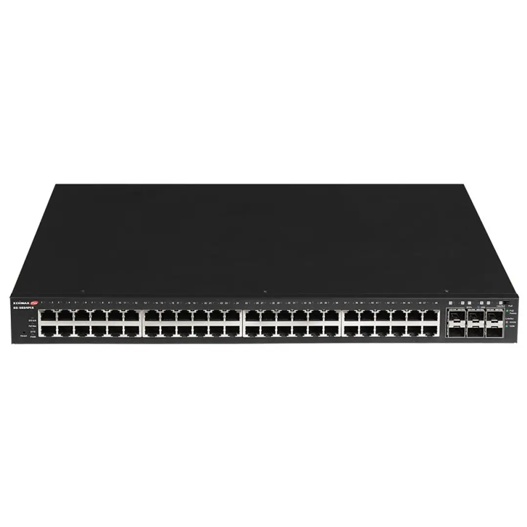 Edimax PRO GS-5654PLX Switch 48xGb PoE+ 6xSFP+ 1