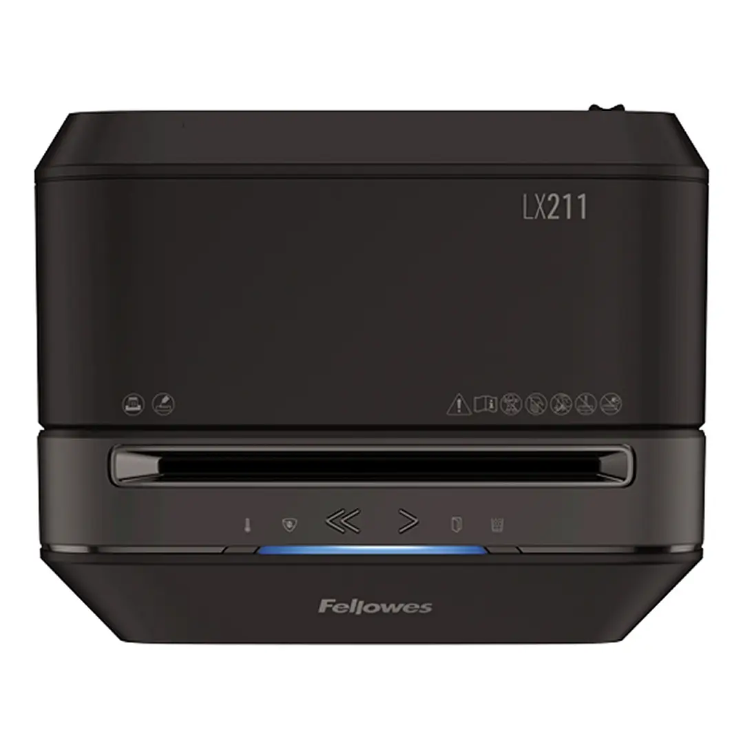 Fellowes Destructora LX211 Negra microcort  2x12mm 4