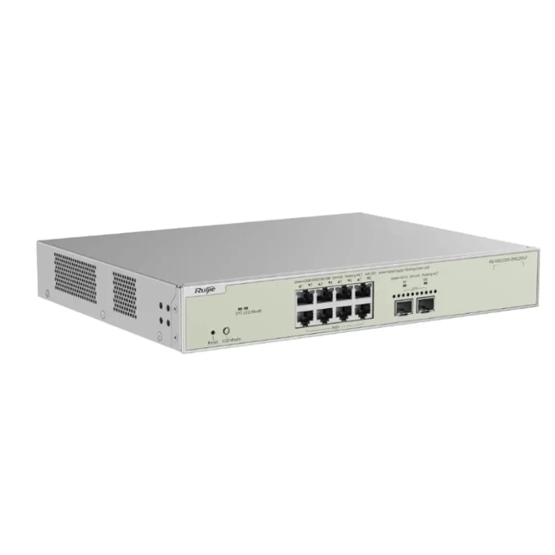 Reyee NBS3300-8MG2XS-P L2 8xmG PoE 2xSFP+ 240W 2