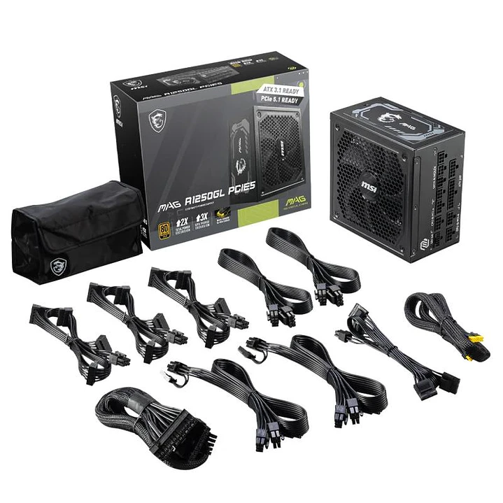MSI Fuente Alimentación MAG A1250GL 1250W 80+ Gold 4