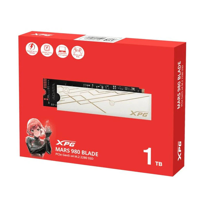 ADATA SSD MARS 980 BLADE 1Tb Gen5 x4 14.000 MB-s 4