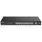 D-Link DGS-1100-26MPV2/E Switch 24xPoE+ 2xSFP Comb - Miniatura 1