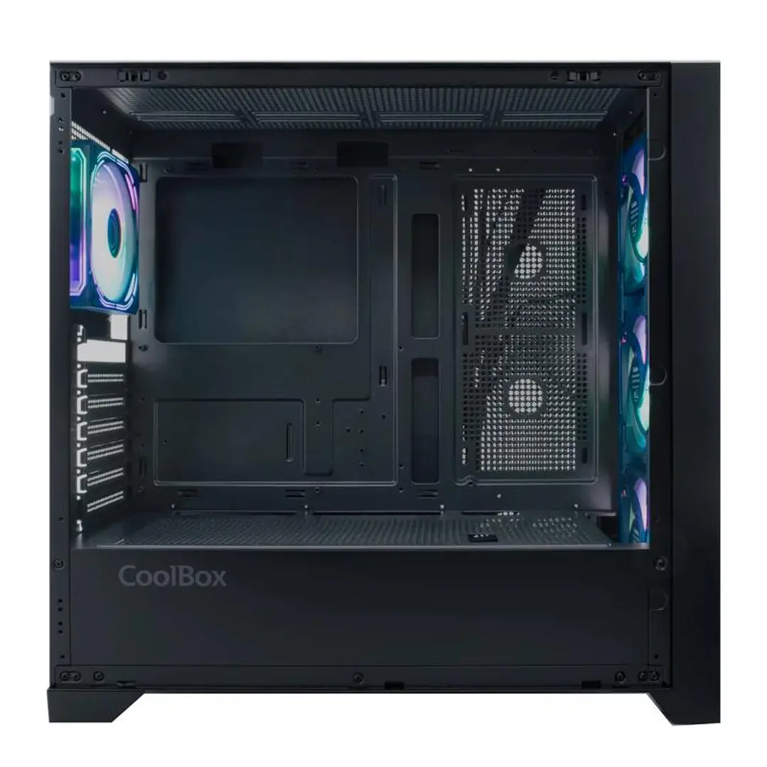 Coolbox Caja Gaming ATX Ge-2000 DualView  S/Fte 3
