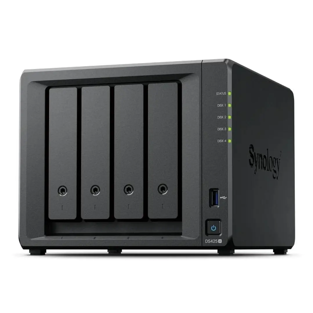 Synology DS425+ NAS 4Bay DiskStation 1x2.5GbE 1xGb 1