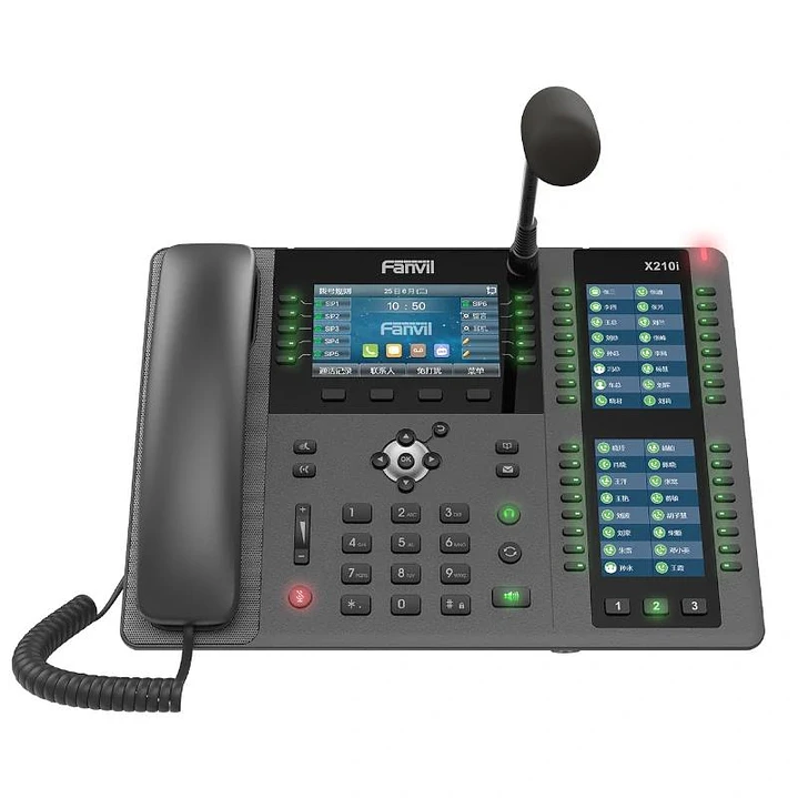 Fanvil X210i, 20 líneas SIP, punto de acceso 1