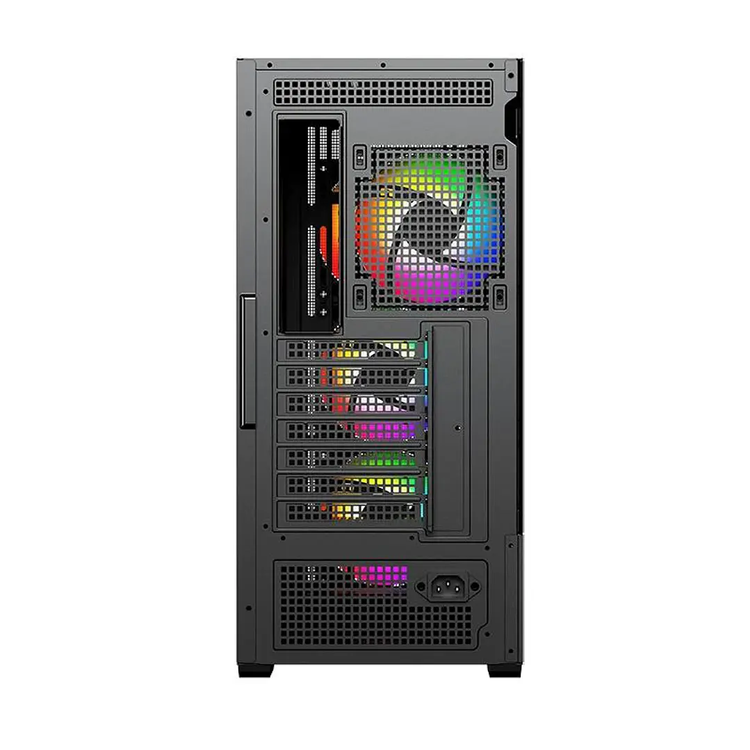 Keep Out Caja M-Atx KO XC-805 MESH ARGB USB3 Black 4