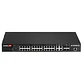 Edimax PRO GS-5424PLC V2 Switch 24xGB PoE+ 4xSFP - Thumbnail 1