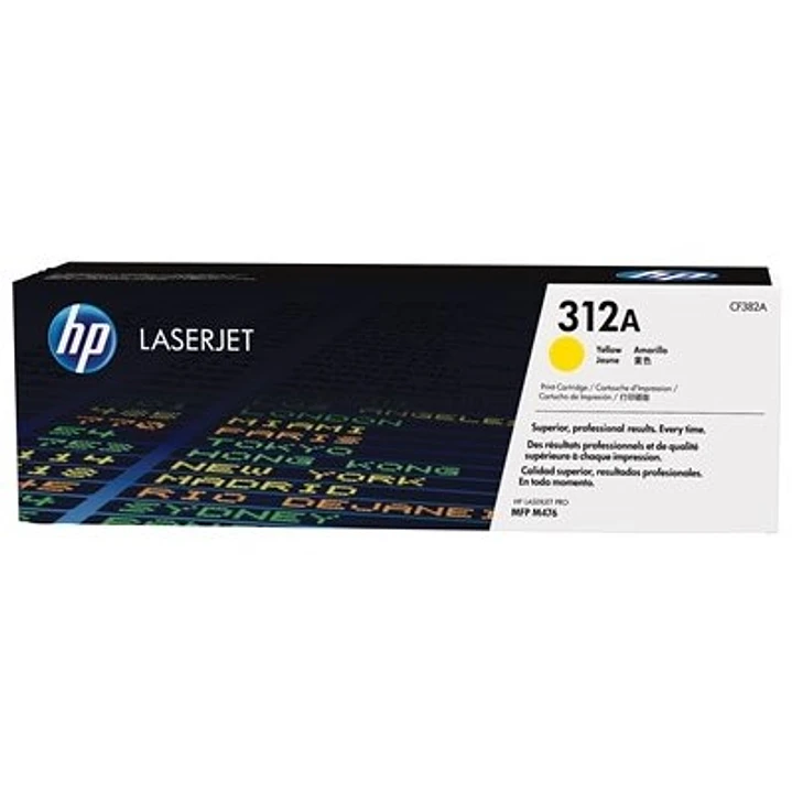 HP Tóner 312A Amarillo 1