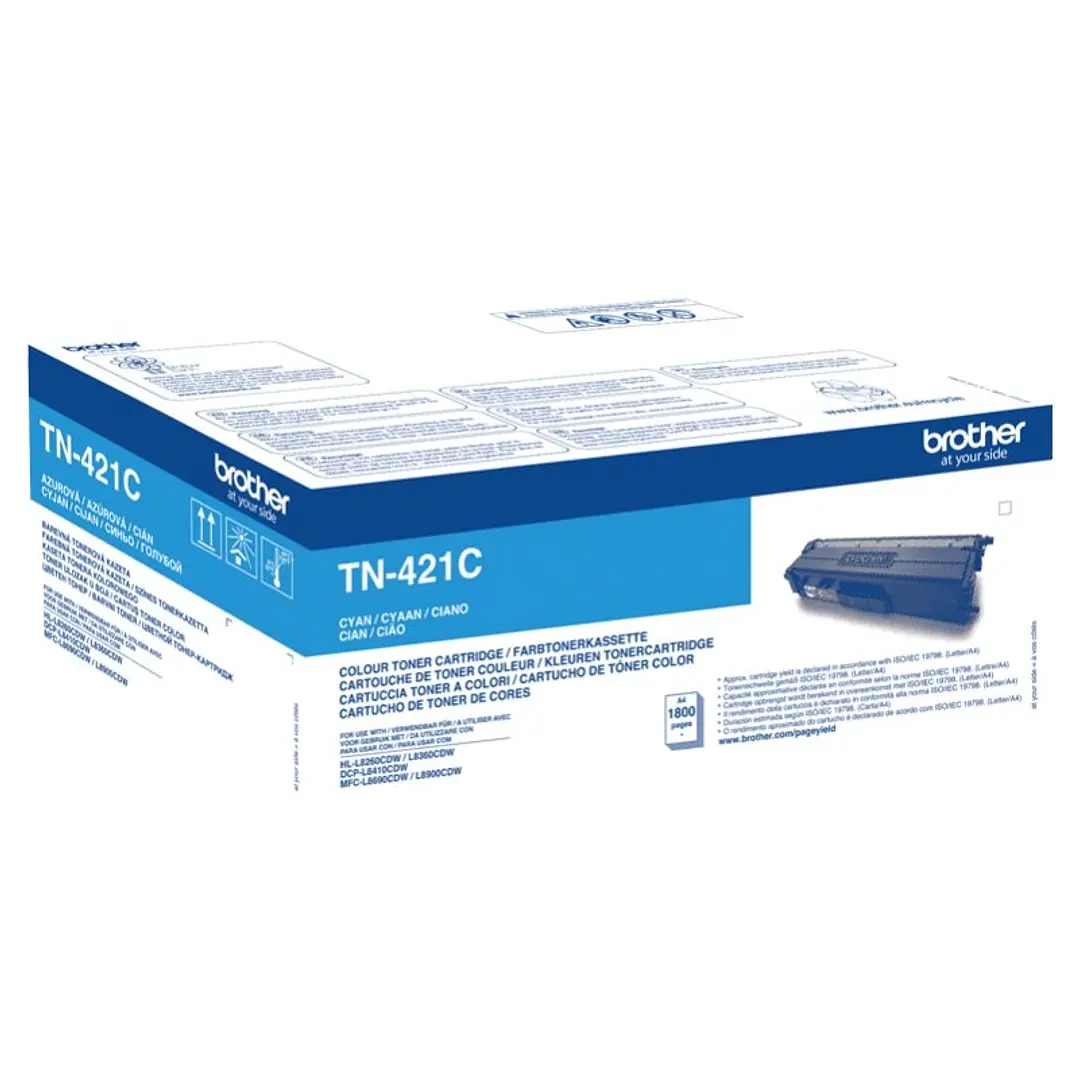 Brother Tóner TN421C Cyan 1