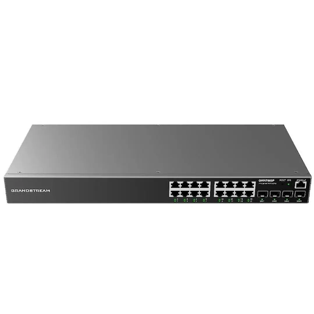Grandstream GWN7802P Switch 16xGbE PoE 4xSFP 240W 1