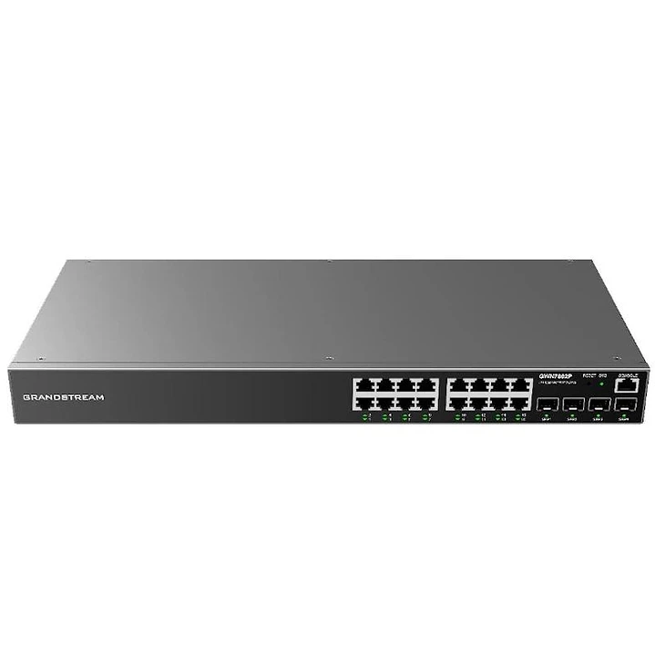 Grandstream GWN7802P Switch 16xGbE PoE 4xSFP 240W 1
