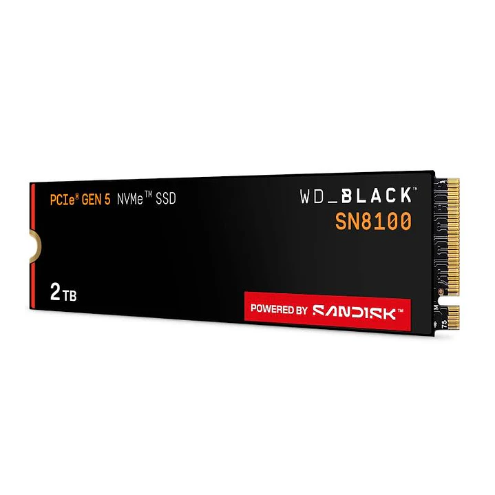 WD Black SN8100 SSD 2TB PCIe Gen5x4 14900 MB-s 3