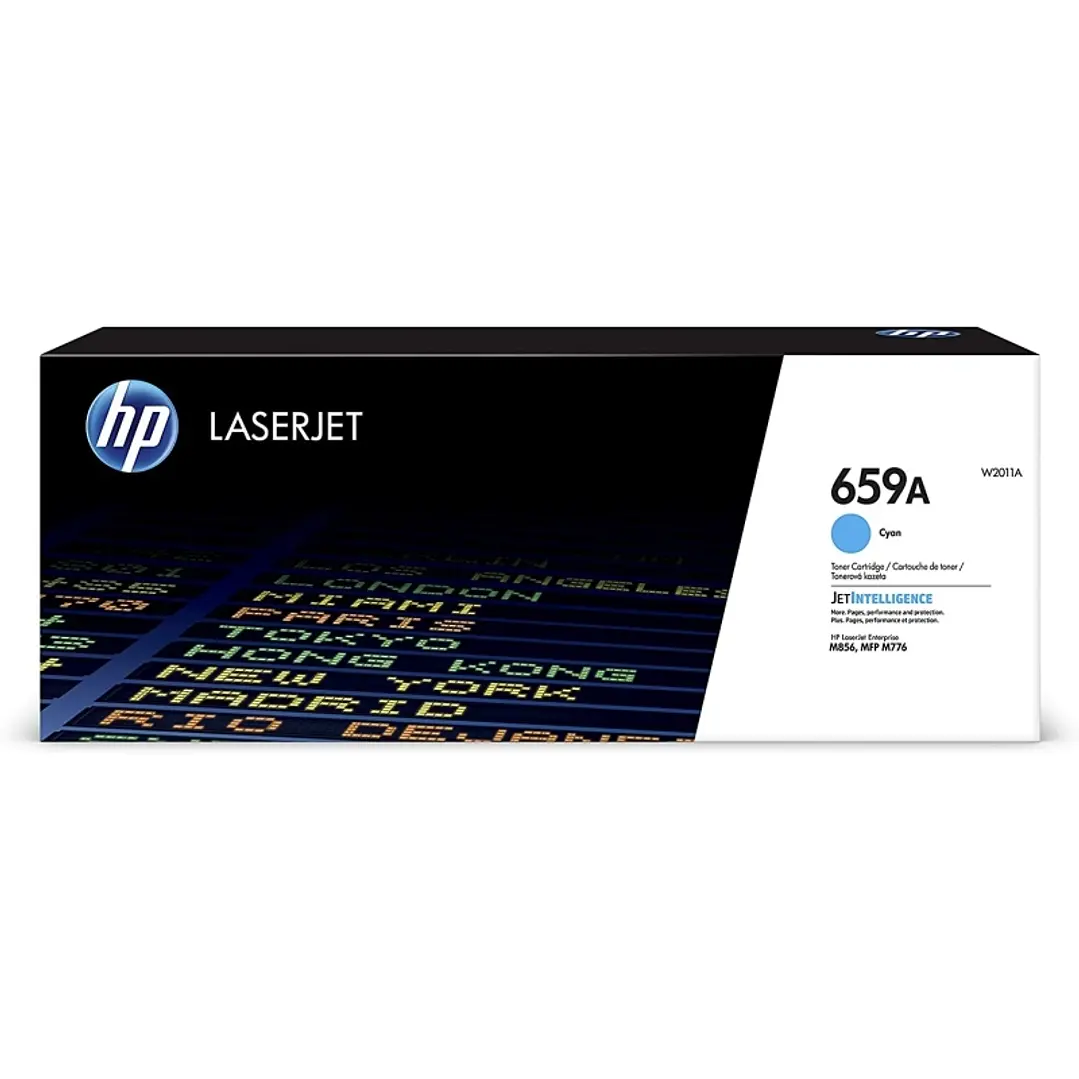 HP Tóner 659A Cyan 1