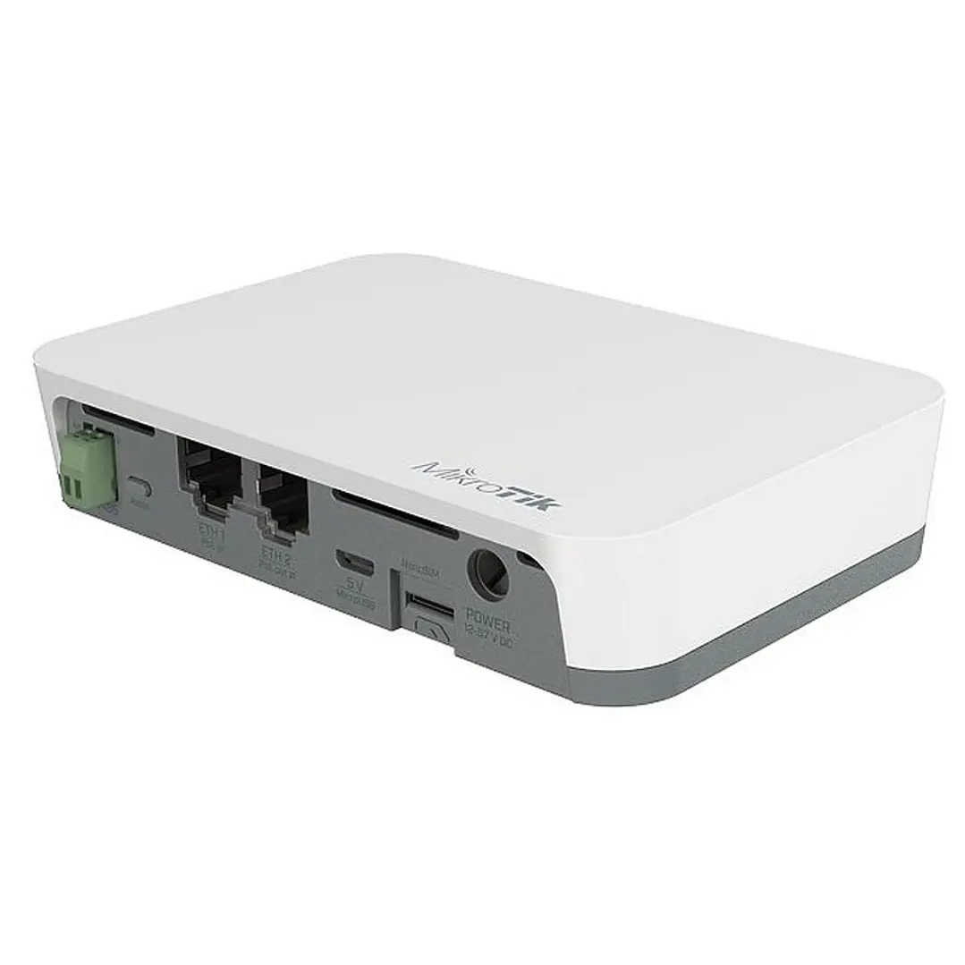 Mikrotik KNOT Router IoT WiFi 2.4Ghz BT5.0 2X100 M 1