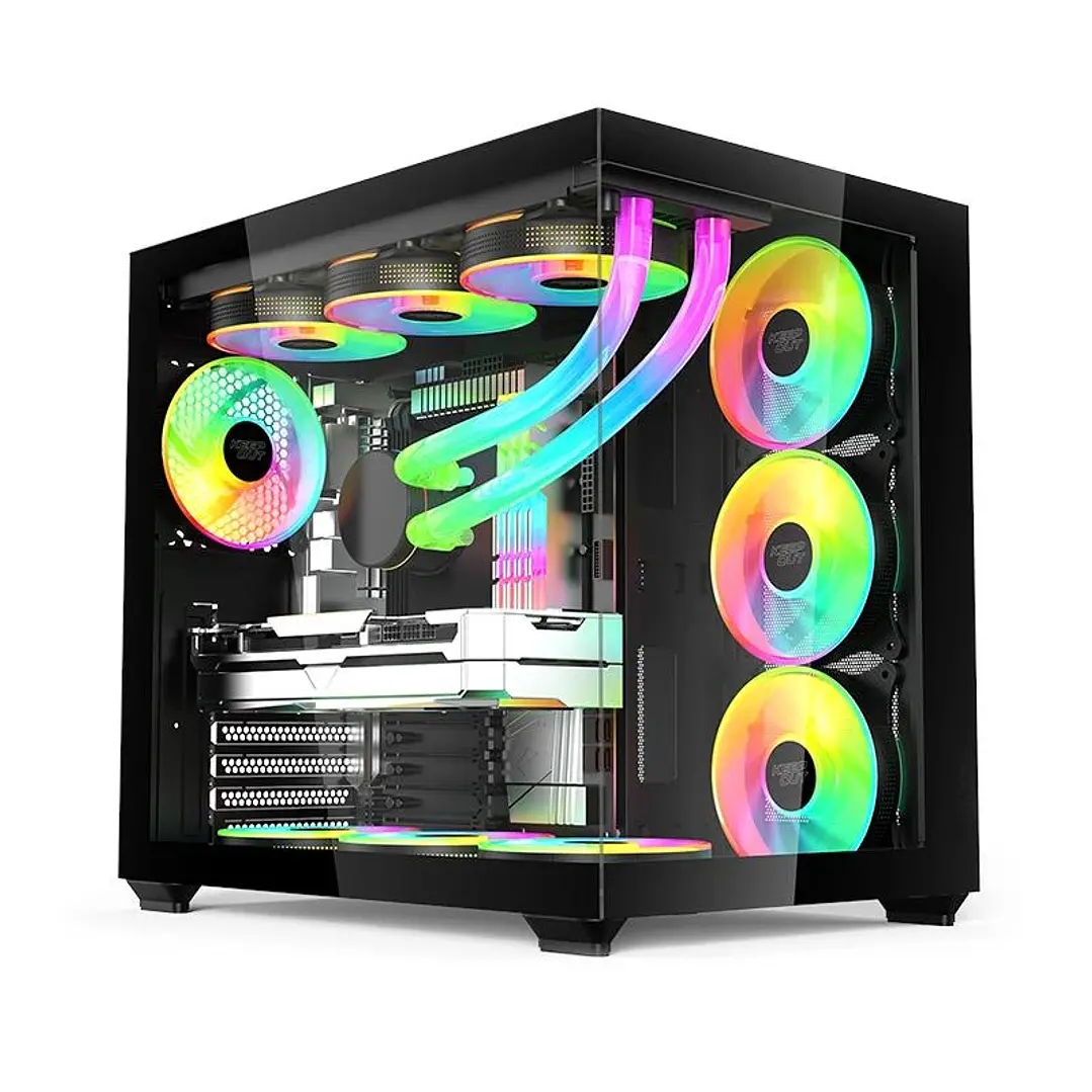 Keep Out Caja M-Atx XC-800 PRO ARGB USB3 Black 1