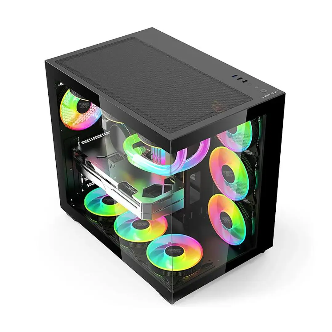 Keep Out Caja M-Atx XC-800 PRO ARGB USB3 Black 2