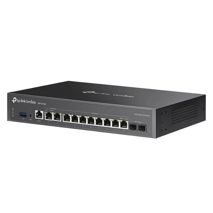 TP-Link ER7412-M2 Router 2x2.5GbE 2xGb SFP 8xGbE 4