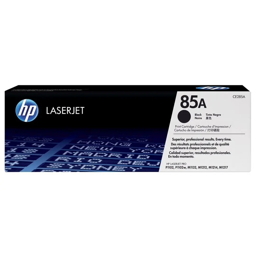 HP Tóner 85A Negro 1