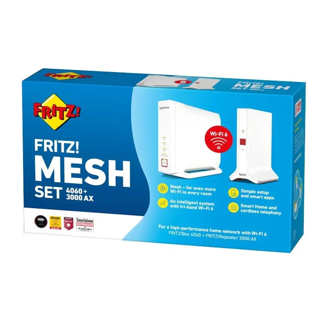 FRITZ!Mesh Set 4060 + 3000 AX Int 1