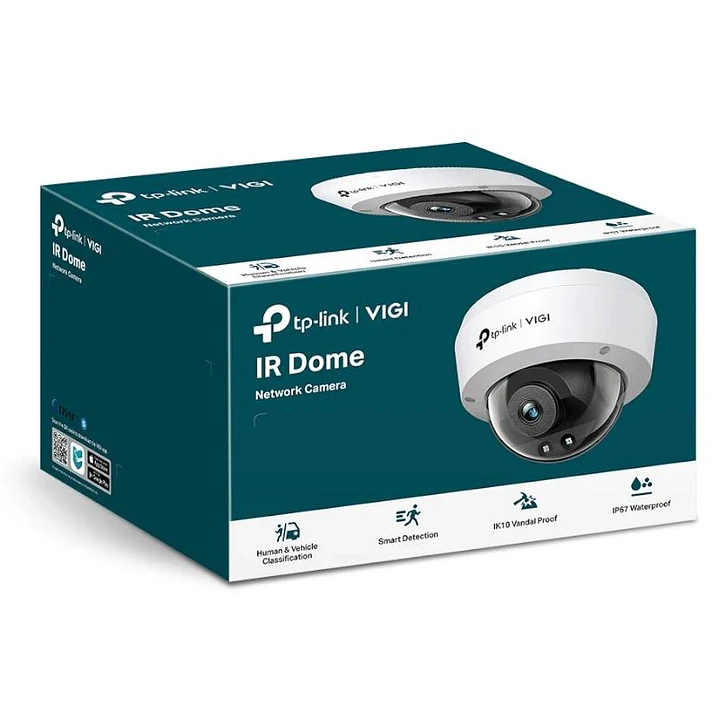 VIGI Cámara IP Domo C240I 4MP Plástico IR 2.8mm 3