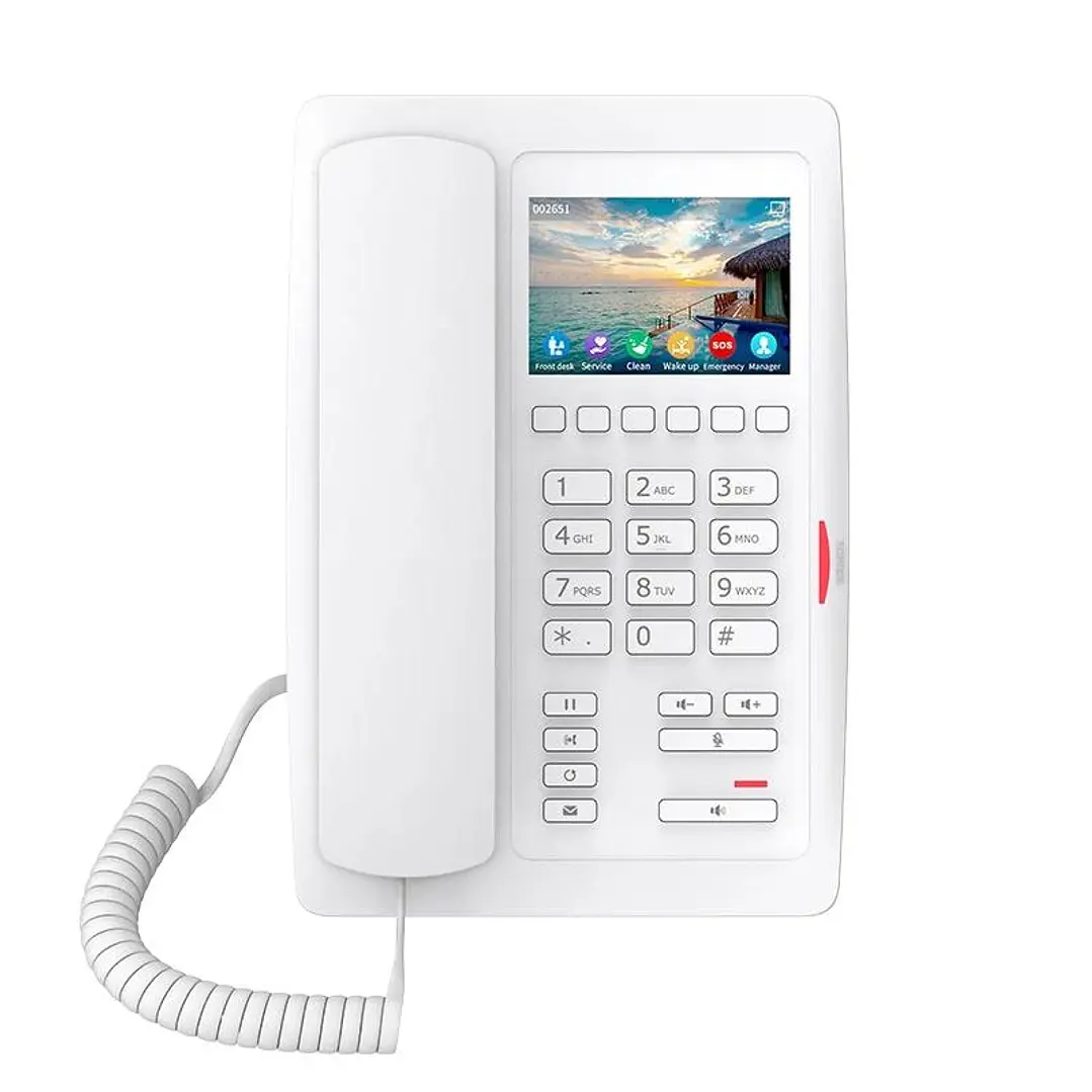 Fanvil H5W-W Hotel Teléfono IP, con PoE, WiFi 2.4G 1