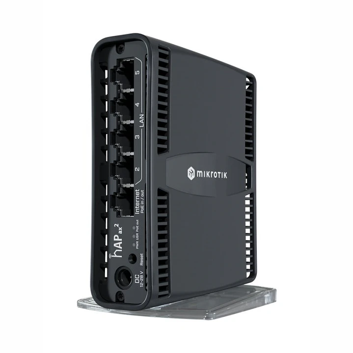 Mikrotik hAP ax2 Router WiFi6 5xGbE (1PoE) Dual 1