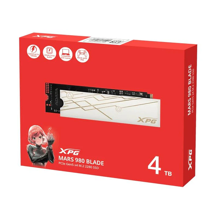 ADATA SSD MARS 980 BLADE 2Tb Gen5 x4 14000 MB-s 4
