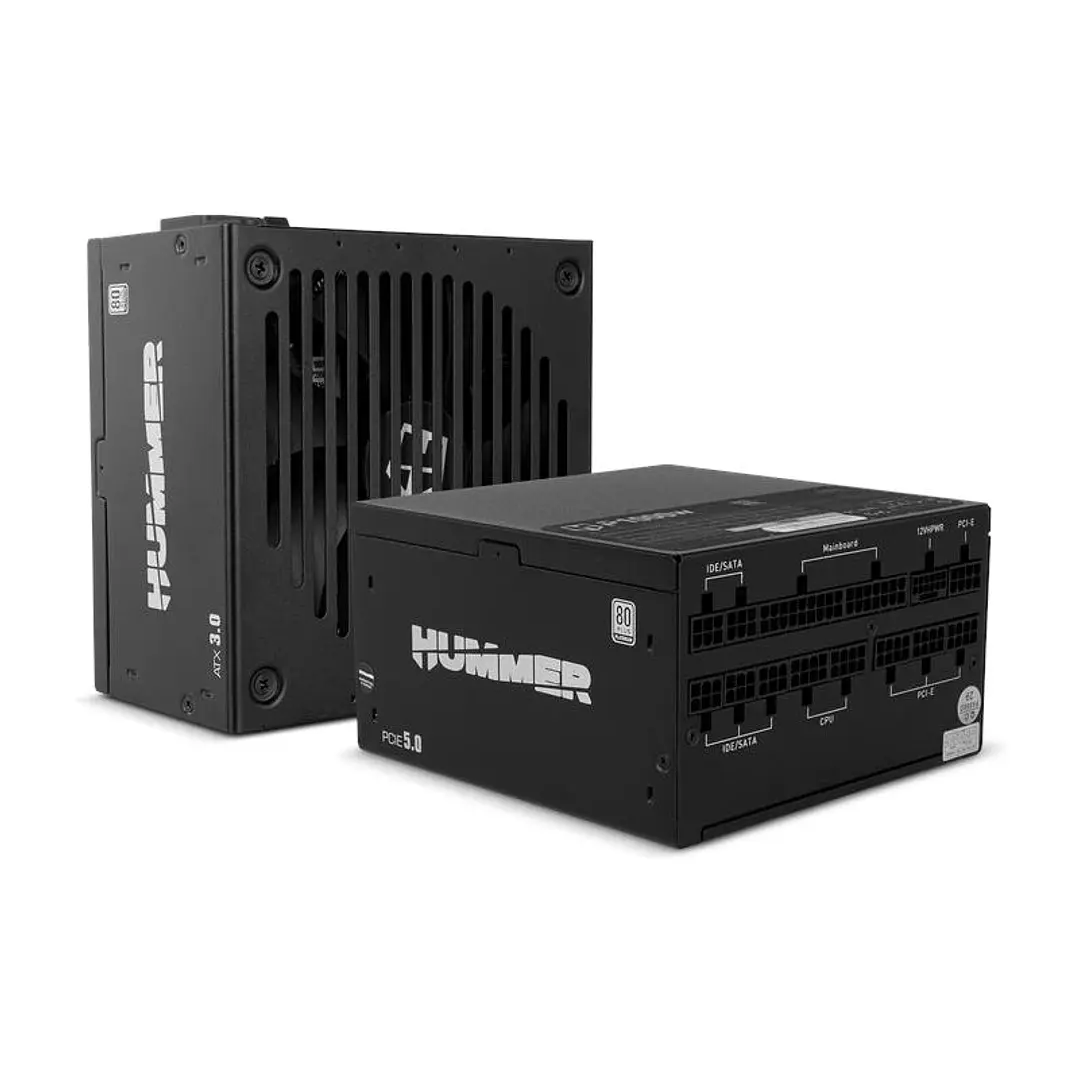 NOX HUMMER P1000W Fuente PCIE 5.0 ATX 3.0 Platinum 1