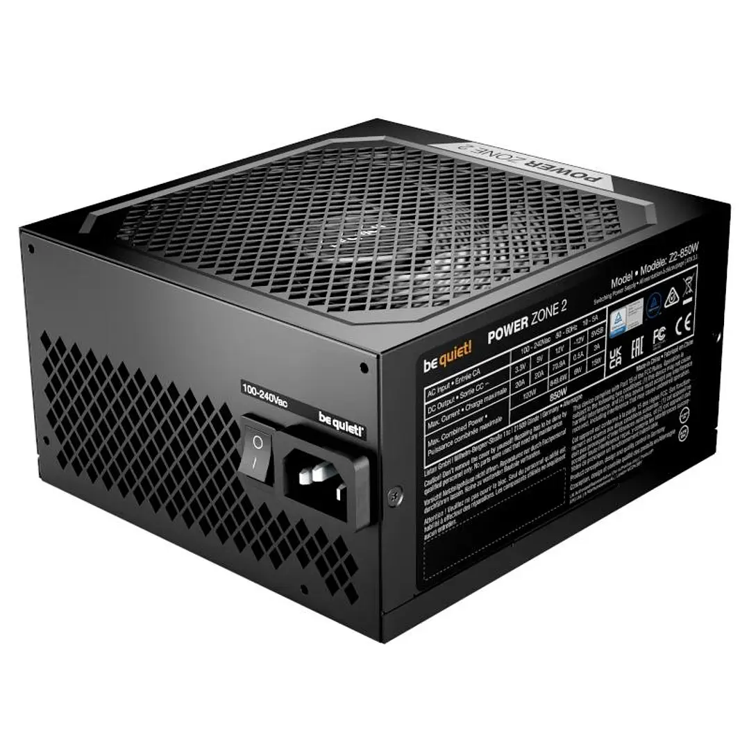 be quiet! Fuente Power Zone2 850W 80 PLUS Platinum 4