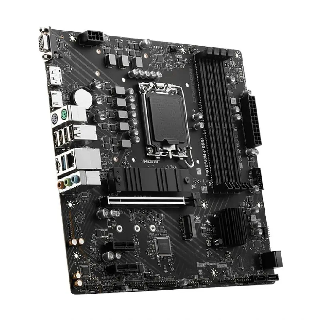 MSI Placa Base PRO B760M-P DDR4 mATX LGA1700 3
