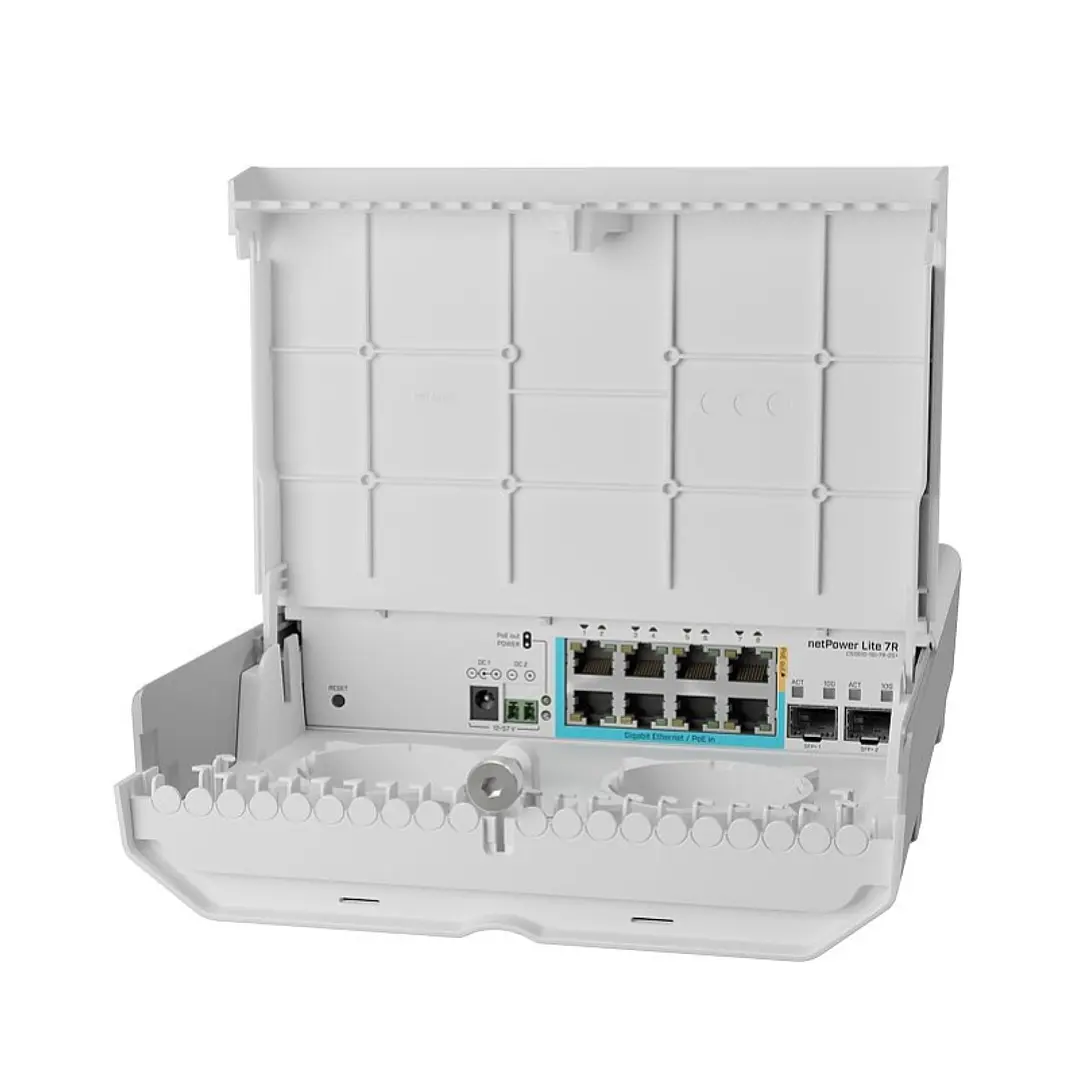 Mikrotik CSS610-1Gi-7R-2S Outdoor NetPower Lite 7R 2