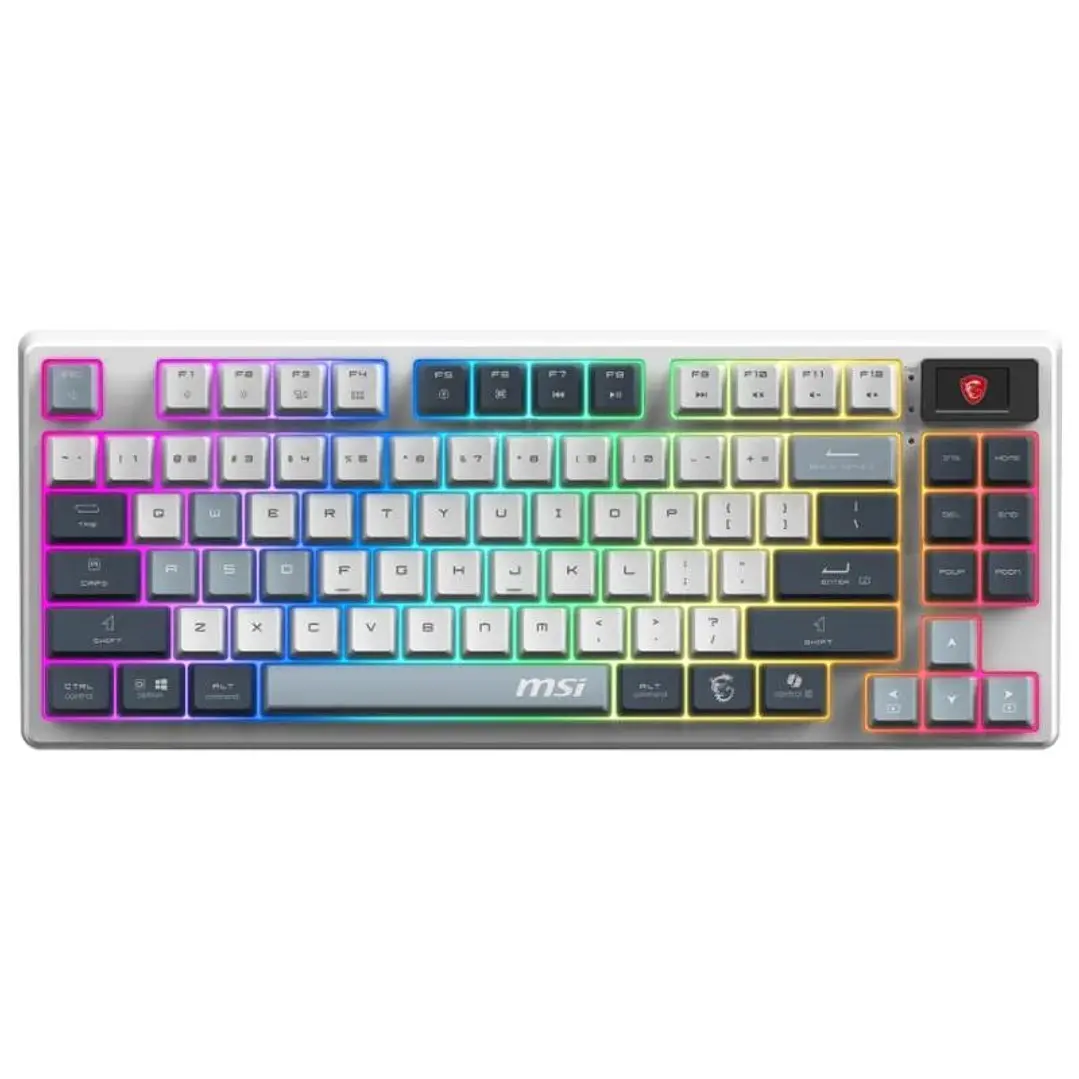 Msi Teclado FORGE GK600 TKL W SKY ES BT 1