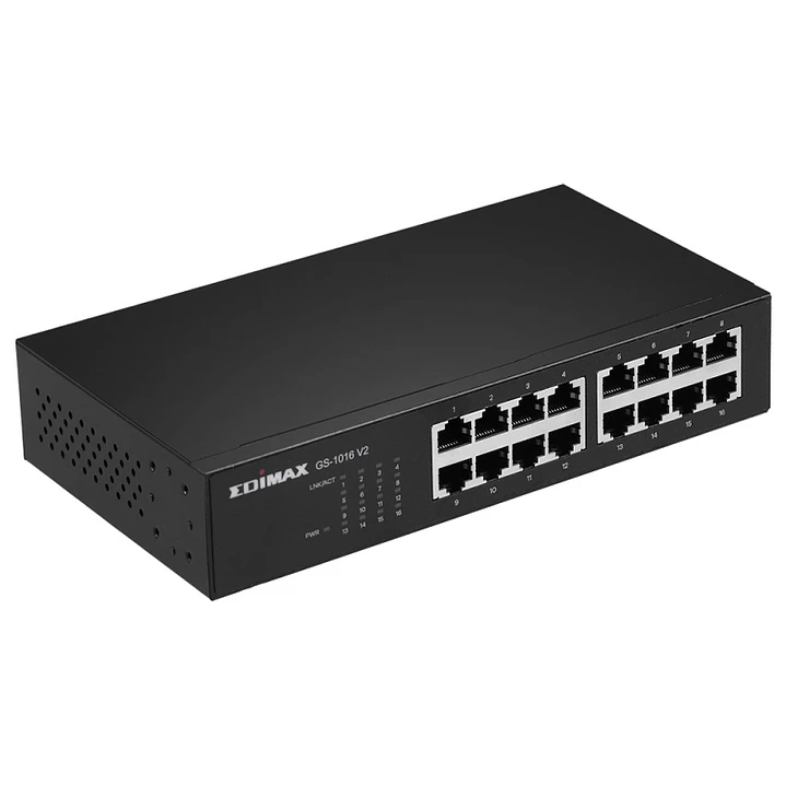 Edimax GS-1016 V2 16-Port GbE Switch Desk/Rack 3