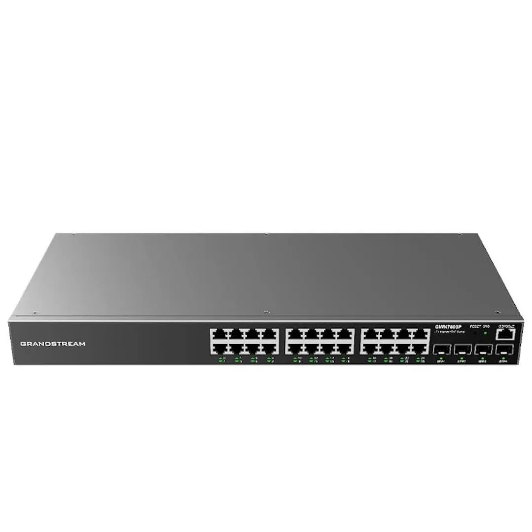 Grandstream GWN7803P Switch 24xGbE PoE 4xSFP 360W 1