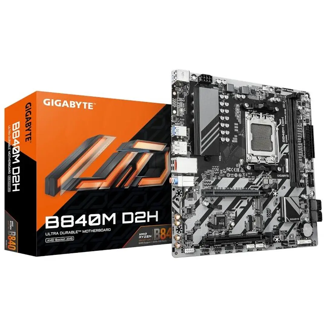 Gigabyte Placa Base B840M D2H mATX AM5 1