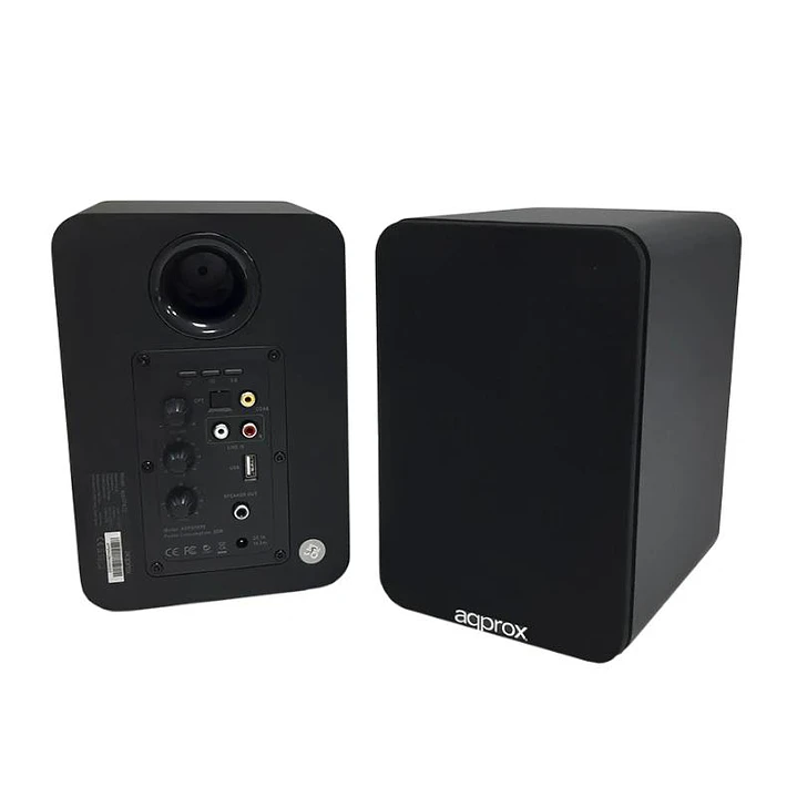 Approx Altavoces Pared Dig.2x30W Bth+ kit de mon. 3