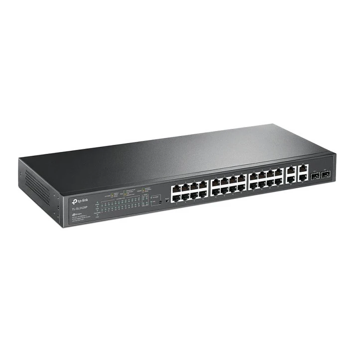 TP-Link SL2428P Switch 24x10/100Mbps PoE+ 4xGb 2