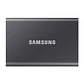 Samsung T7 SSD Externo 4TB NVMe USB 3.2  Gris - vignette 2
